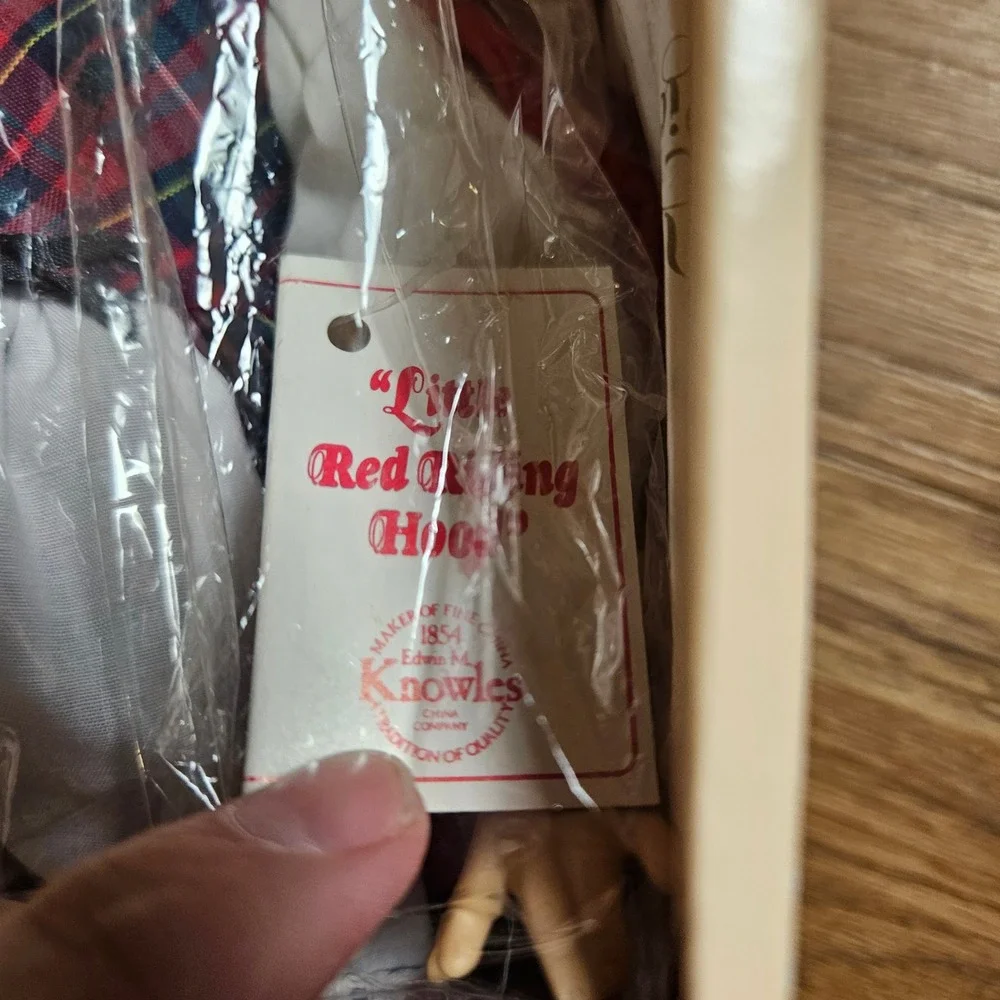 Vintage‎ 1988 Dianna Effner Little Red Riding Hood Doll 12